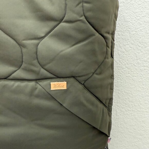 VTG Woolrich Reversible Wool Quilted USA Made Zip Winter Vest 18059 Men size 2XL - Picture 8 of 12